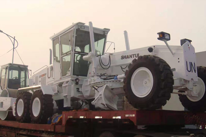 世界有我，山推助力聯合國維和任務。